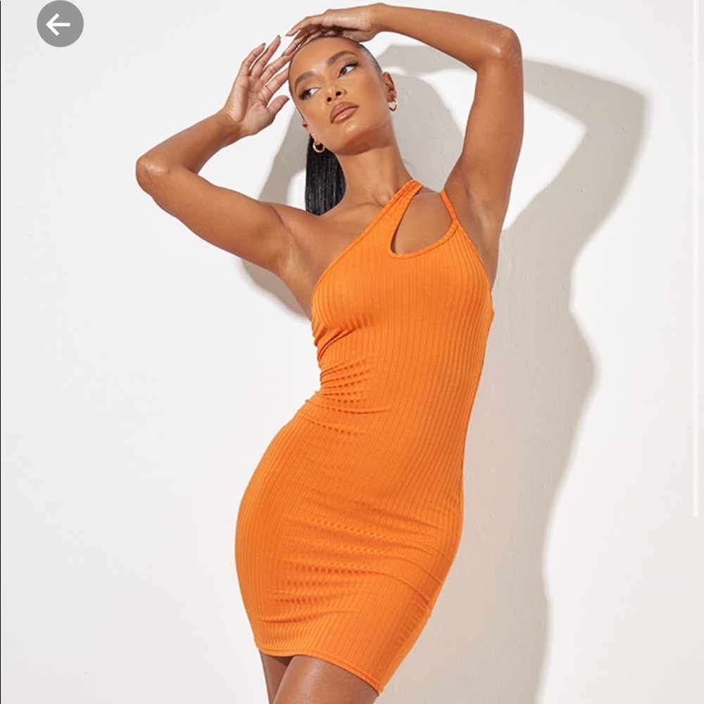 Orange PLT Dress